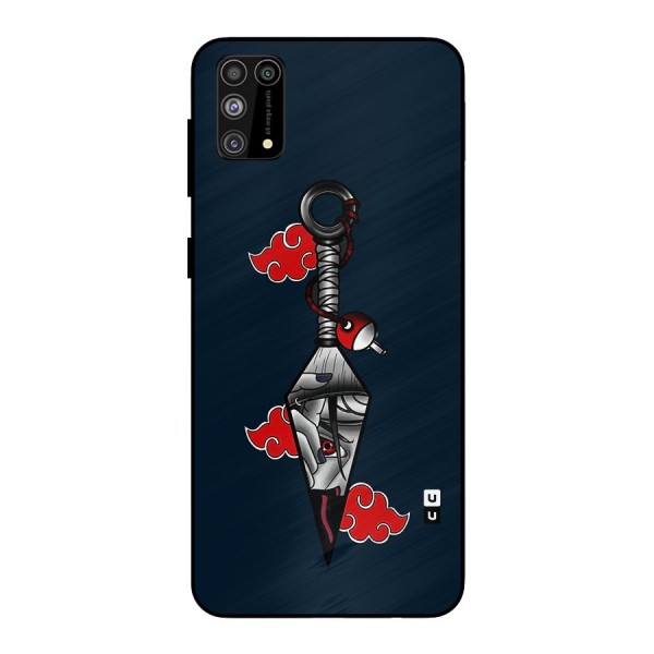 Itachi Kunai Naruto Metal Back Case for Galaxy M31