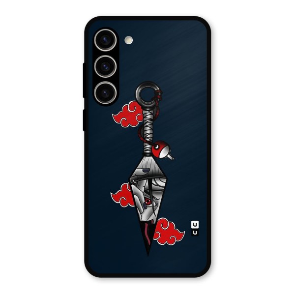 Itachi Kunai Naruto Metal Back Case for Galaxy S23 Plus