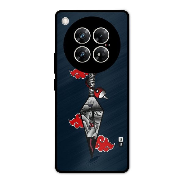 Itachi Kunai Naruto Metal Back Case for Infinix Zero 40 5G