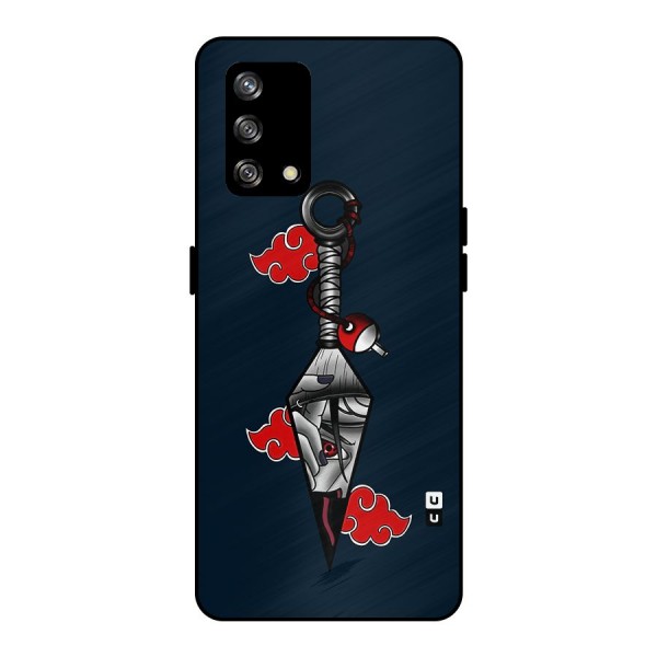 Itachi Kunai Naruto Metal Back Case for Oppo F19s