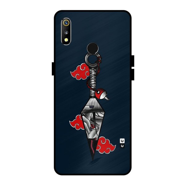 Itachi Kunai Naruto Metal Back Case for Realme 3