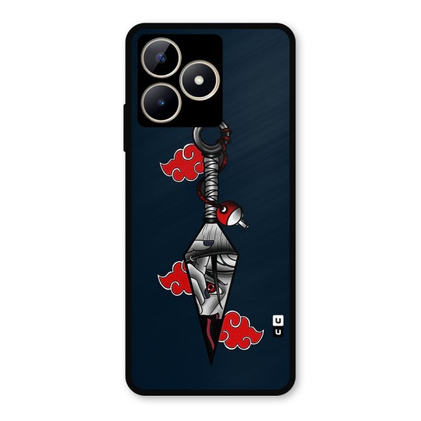 Itachi Kunai Naruto Metal Back Case for Realme C53