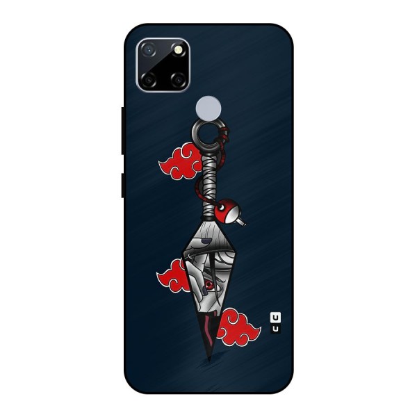 Itachi Kunai Naruto Metal Back Case for Realme Narzo 30A
