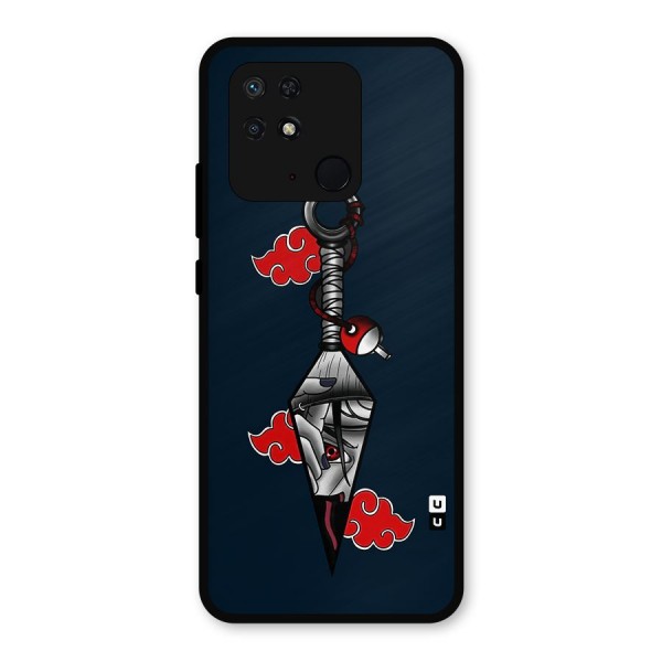 Itachi Kunai Naruto Metal Back Case for Redmi 10 Power