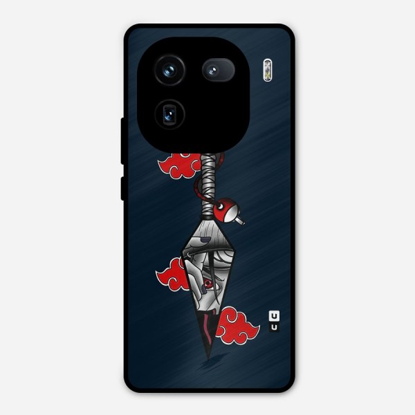 Itachi Kunai Naruto Metal Back Case for iQOO 12