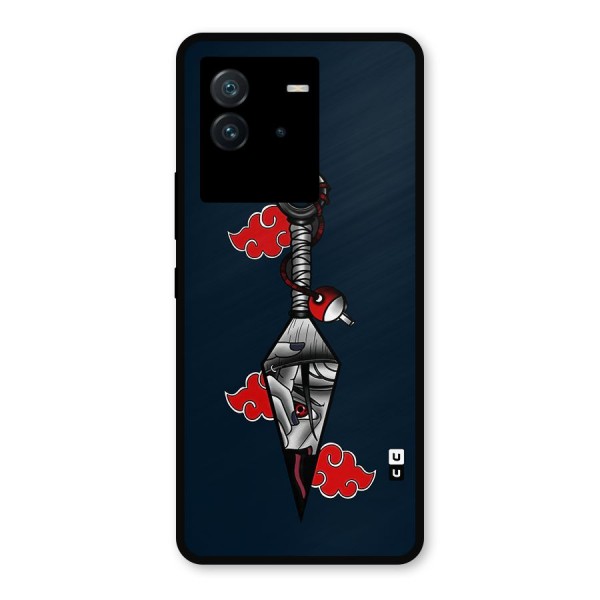 Itachi Kunai Naruto Metal Back Case for iQOO Neo 6 5G
