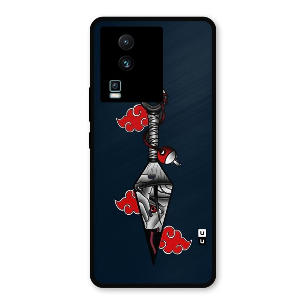 Itachi Kunai Naruto Metal Back Case for iQOO Neo 7