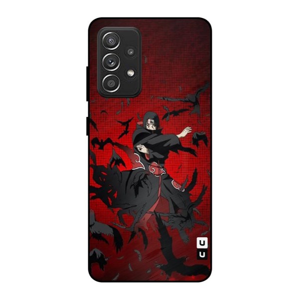 Itachi Stance For War Metal Back Case for Galaxy A52