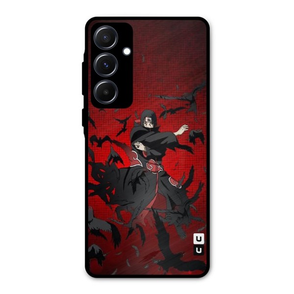 Itachi Stance For War Metal Back Case for Galaxy A55