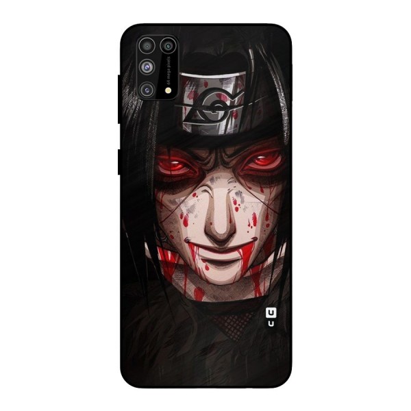 Itachi Uchiha Red Eyes Metal Back Case for Galaxy F41