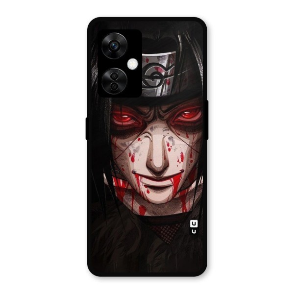 Itachi Uchiha Red Eyes Metal Back Case for OnePlus Nord CE 3 Lite