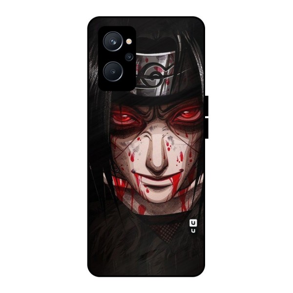 Itachi Uchiha Red Eyes Metal Back Case for Realme 9i 5G