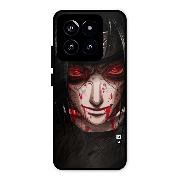 Itachi Uchiha Red Eyes Metal Back Case for Xiaomi 14