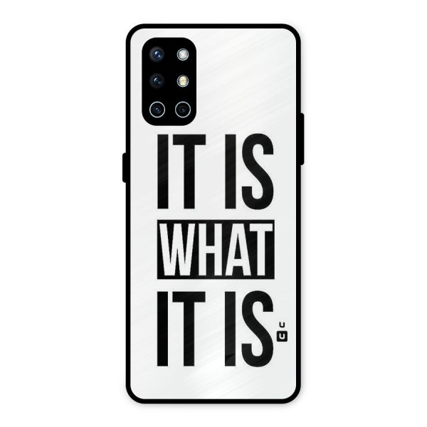 Itis What Itis Metal Back Case for OnePlus 9R