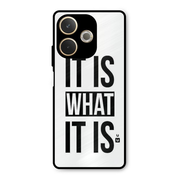 Itis What Itis Metal Back Case for Oppo A5 Pro