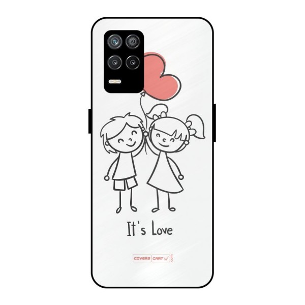 Its Love Metal Back Case for Realme 9 5G