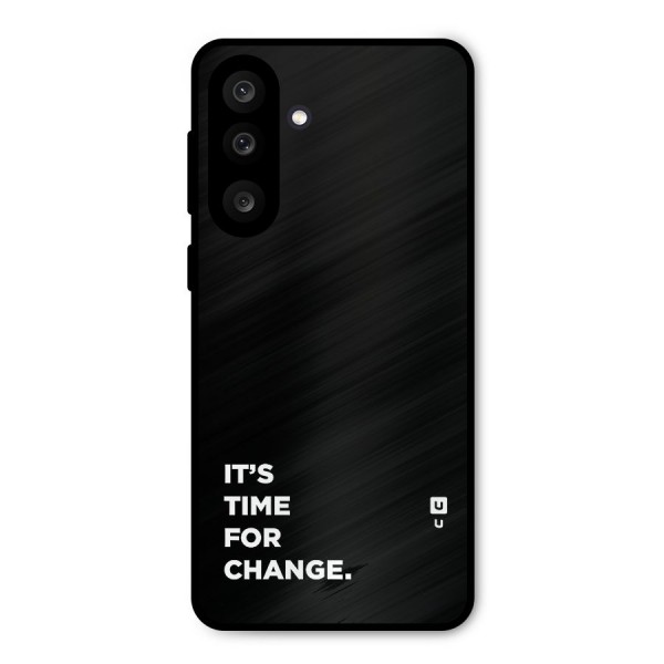 Its Time For Change Metal Back Case for Galaxy M56