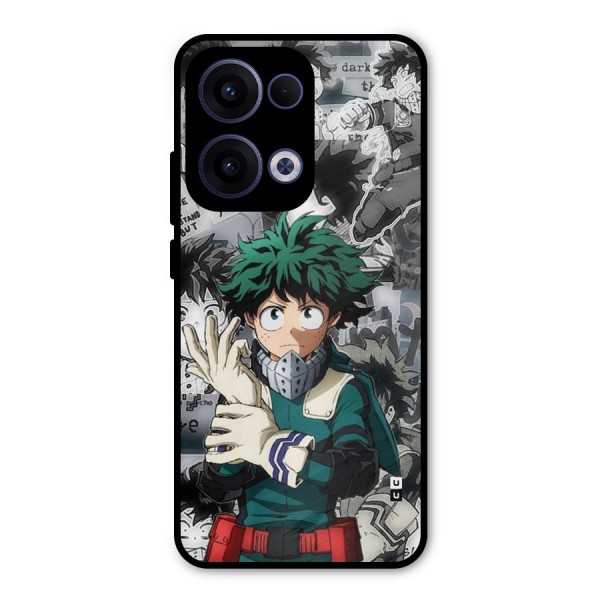 Izuku Midoriya Metal Back Case for Oppo Reno13