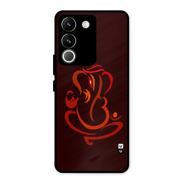 Jai Ganesha Metal Back Case for Vivo Y200