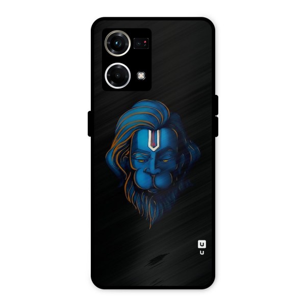 Jai Hanuman Metal Back Case for Oppo F21 Pro 4G