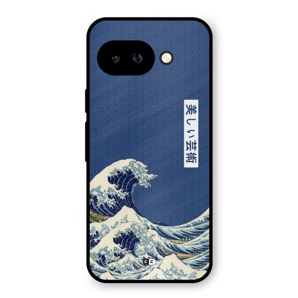 Japanese Art Metal Back Case for Google Pixel 9a