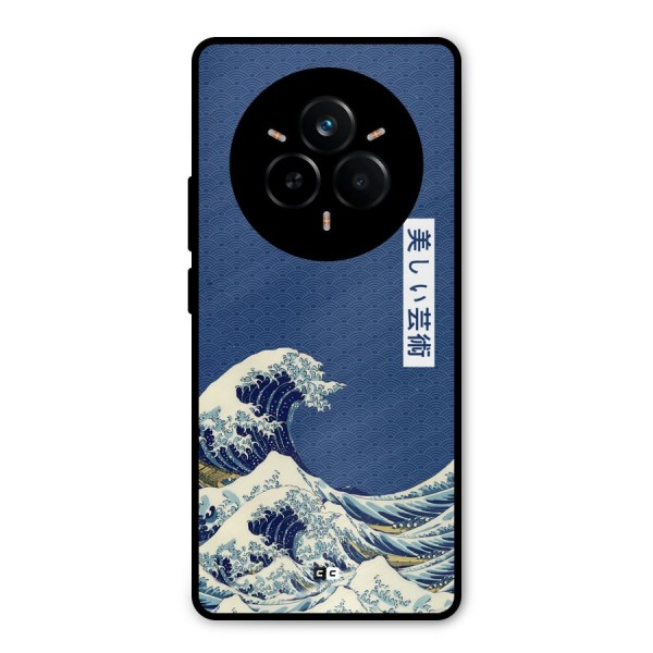 Japanese Art Metal Back Case for Realme 14 Pro Plus