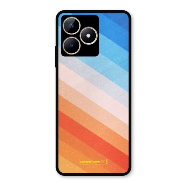 Jazzy Pattern Metal Back Case for Realme C53