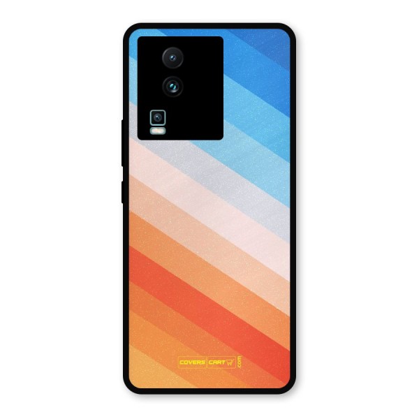 Jazzy Pattern Metal Back Case for iQOO Neo 7 Pro