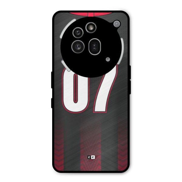 Jersy No 7 Metal Back Case for Nothing Phone 3a Pro