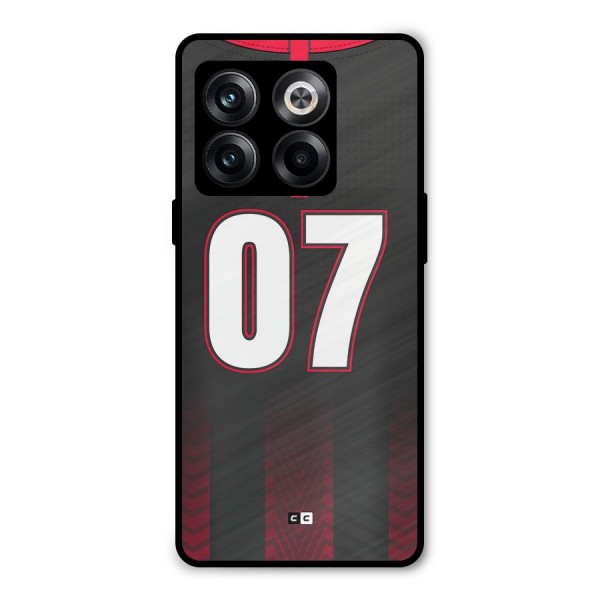 Jersy No 7 Metal Back Case for OnePlus 10T