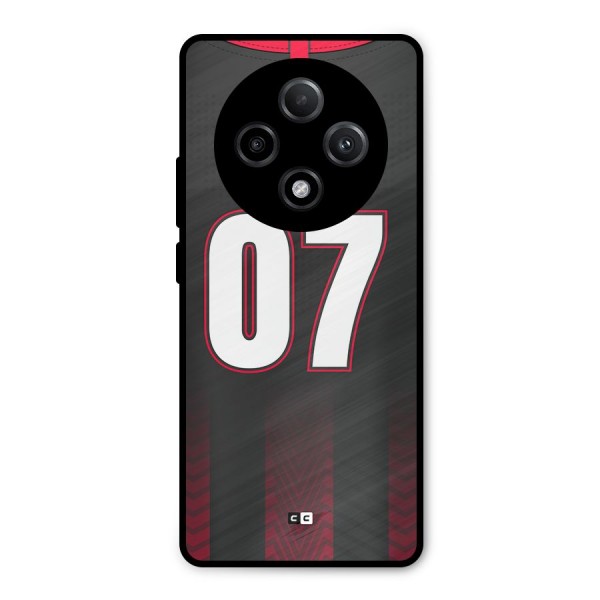 Jersy No 7 Metal Back Case for Oppo F27 Pro Plus