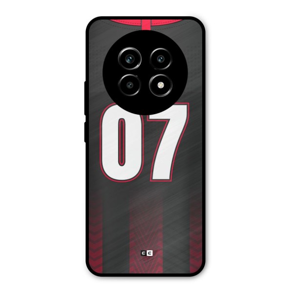 Jersy No 7 Metal Back Case for Realme 13 Pro