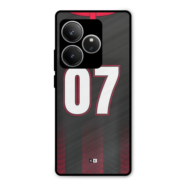 Jersy No 7 Metal Back Case for Realme GT 6