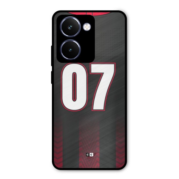 Jersy No 7 Metal Back Case for Realme P3 Ultra