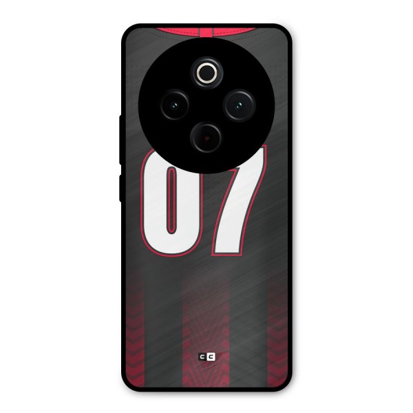 Jersy No 7 Metal Back Case for Vivo T4