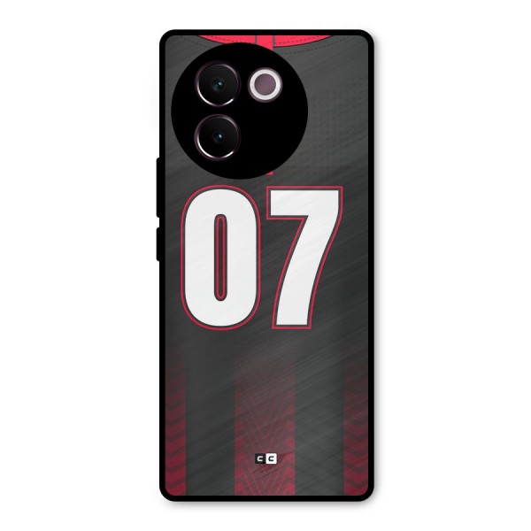 Jersy No 7 Metal Back Case for Vivo V30e