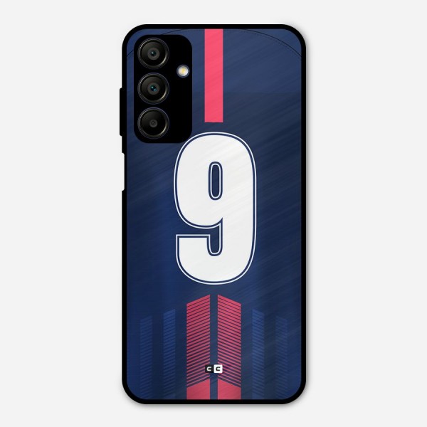 Jersy No 9 Metal Back Case for Galaxy A15 5G