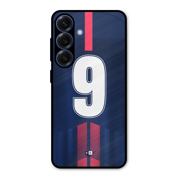 Jersy No 9 Metal Back Case for Galaxy S25