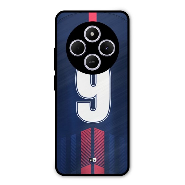 Jersy No 9 Metal Back Case for Redmi A4