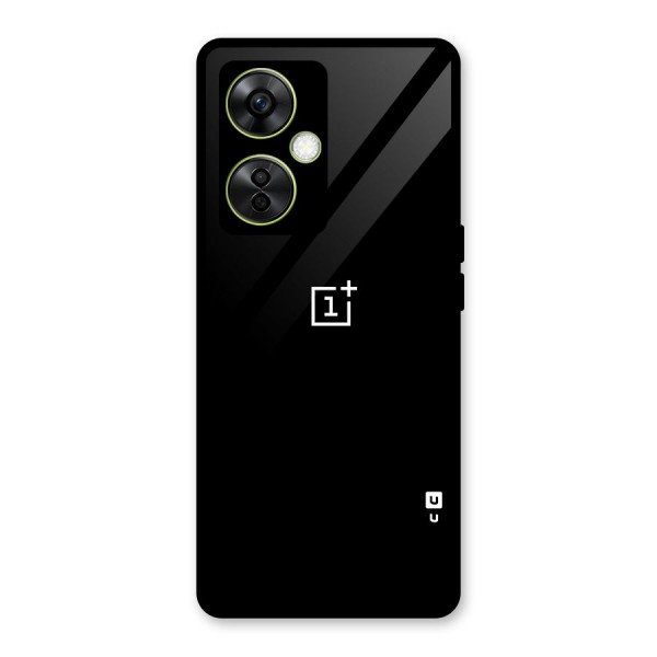 Jet Black OnePlus Special Glass Back Case for OnePlus Nord CE 3 Lite