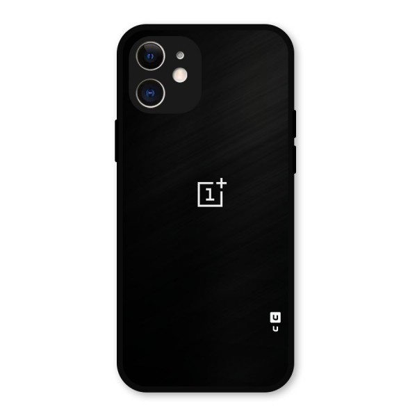 Jet Black OnePlus Special Metal Back Case for iPhone 12