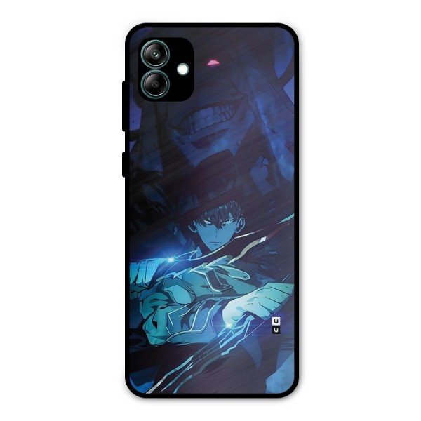 Jinwoo Fighting Mode Metal Back Case for Galaxy A04