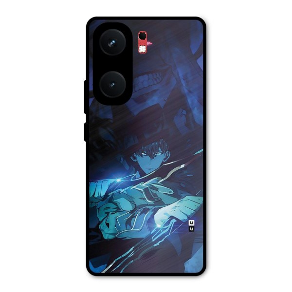 Jinwoo Fighting Mode Metal Back Case for iQOO Neo 9 Pro
