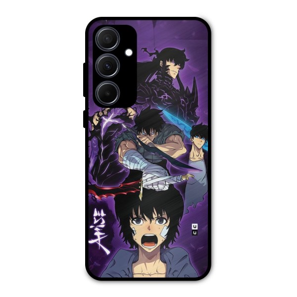 Jinwoo Sung Stance Metal Back Case for Galaxy A35
