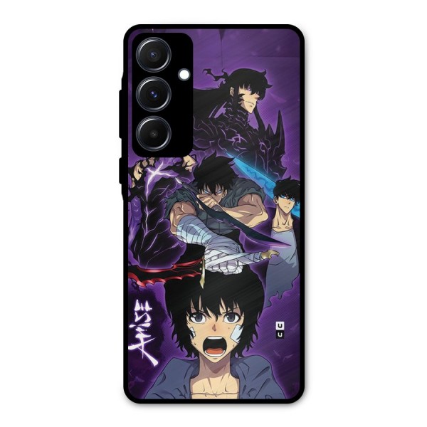 Jinwoo Sung Stance Metal Back Case for Galaxy A55