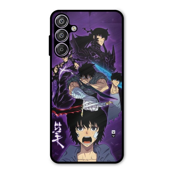Jinwoo Sung Stance Metal Back Case for Galaxy F15
