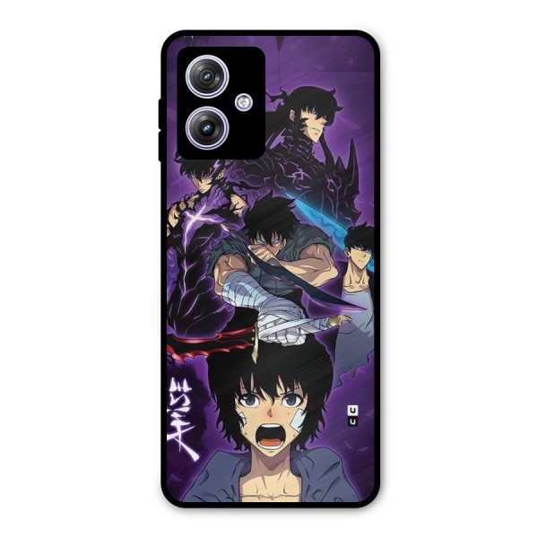 Jinwoo Sung Stance Metal Back Case for Moto G64