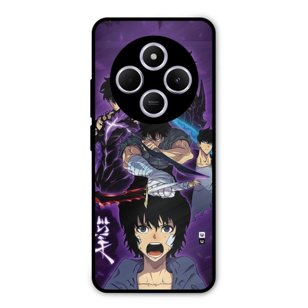 Jinwoo Sung Stance Metal Back Case for Poco C75 5G