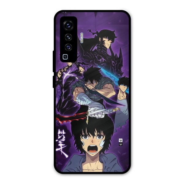 Jinwoo Sung Stance Metal Back Case for Vivo X50