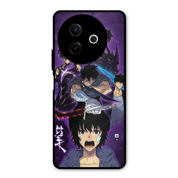 Jinwoo Sung Stance Metal Back Case for Vivo Y39